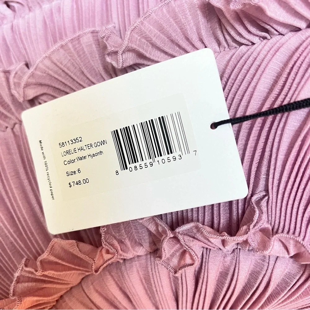 AMUR Lorelie Halter Gown - Picture 4 of 14